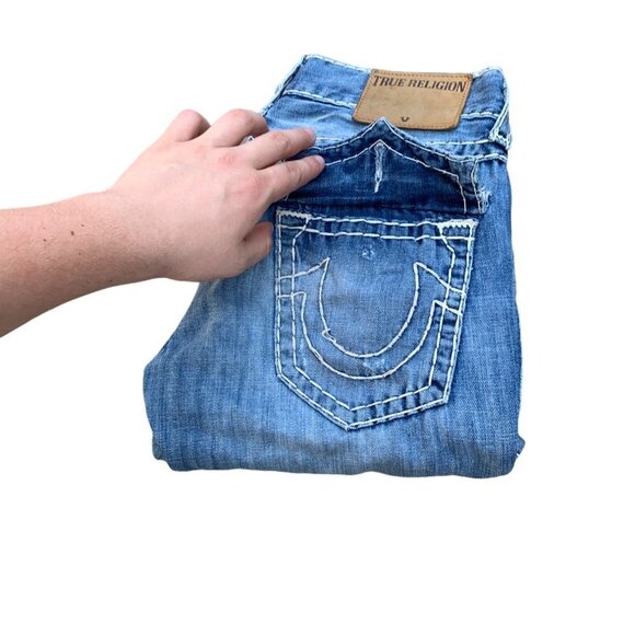 True Religion Jeans Size 30 RICKY SUPER T Blue - Picture 9 of 9